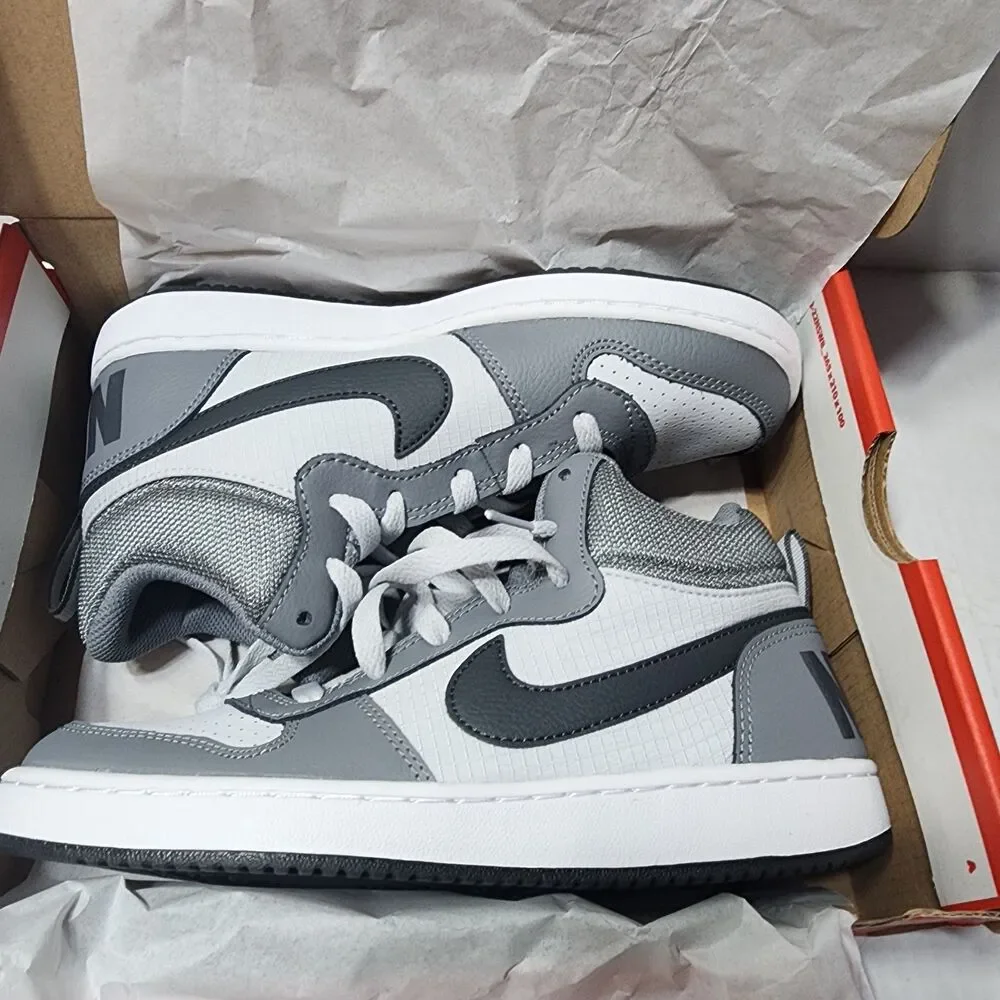 Nike Court Borough Mid GS Cool Grey Anthracite 839977-009